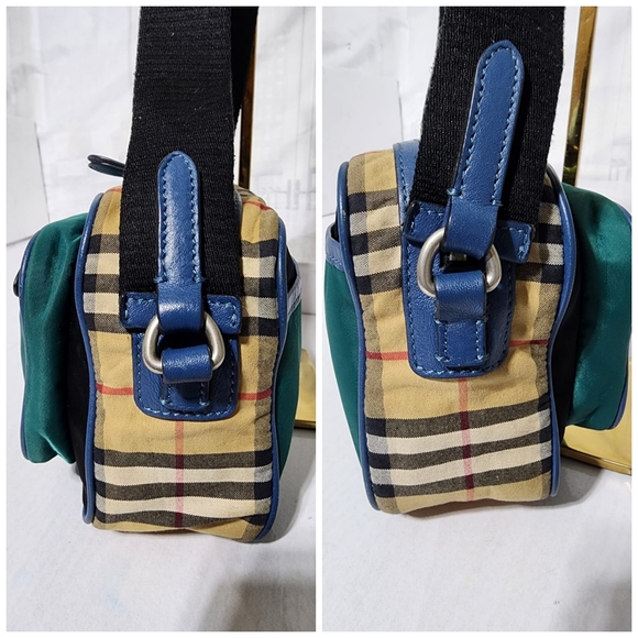 Burberry Camera Canvas Nylon Crossbody Bag - Picture 6 of 11